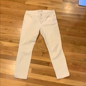 White Joe’s cropped denim jeans